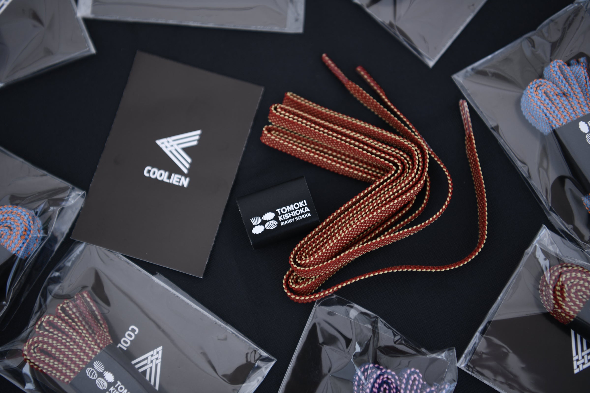 Coolienコラボ】オリジナルシューレース | 岸岡智樹のラグビー教室